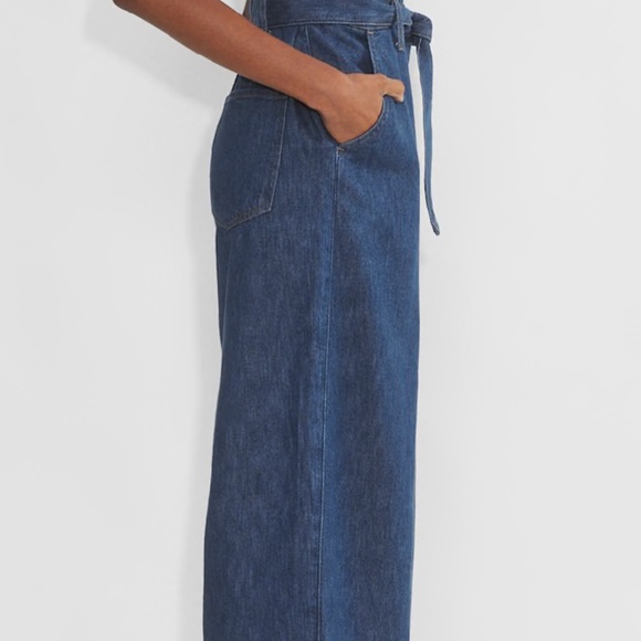 NWOT Aritzia Approach Denim Jumpsuit 00 - Picture 5 of 5